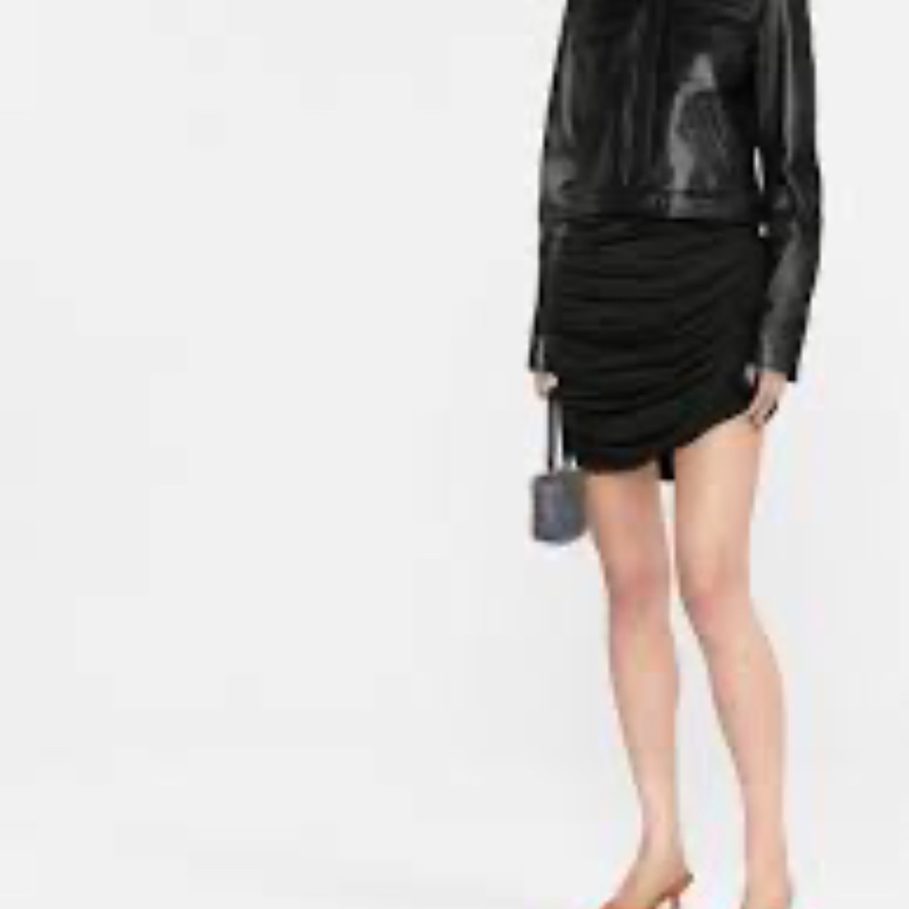 NWT GAUGE81 Kanda draped mini skirt